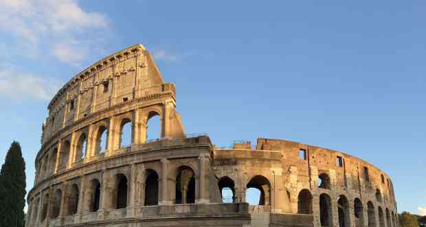 Le Colisée de Rome, Italie.