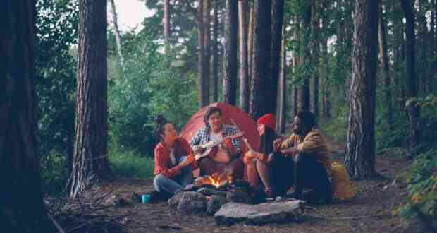 le camping